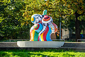 Nikis bunte Weiber in Hannover