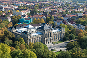 Blick vom neuen Rathaus Hannover