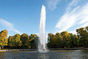 im Barockgarten in Herrenhausen