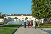im Barockgarten in Herrenhausen