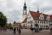 Celle altes Rathaus und Stadtkirche